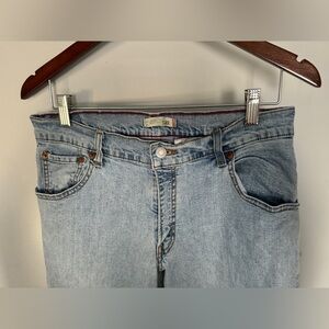 Levi's Light Wash Boot Cut 550s